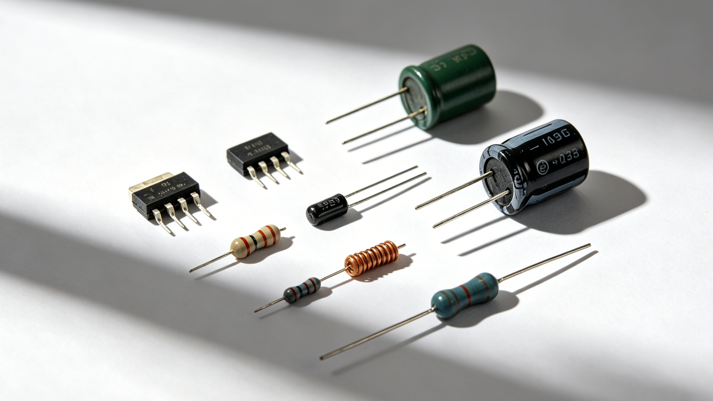 Precision electronic components in clean room environment